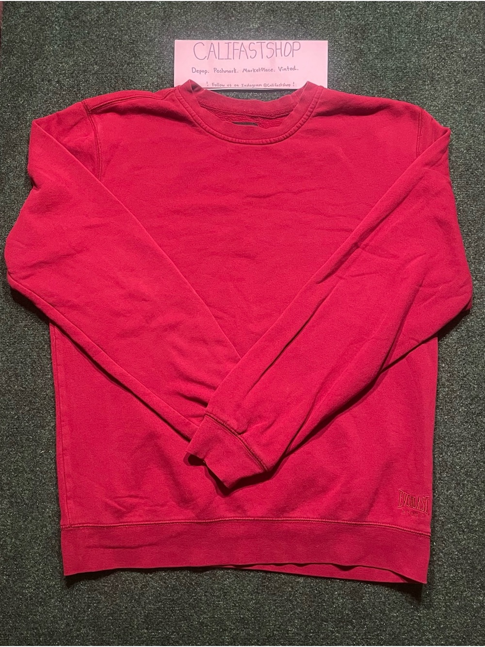 Everlast Red Crewneck Sweatshirt